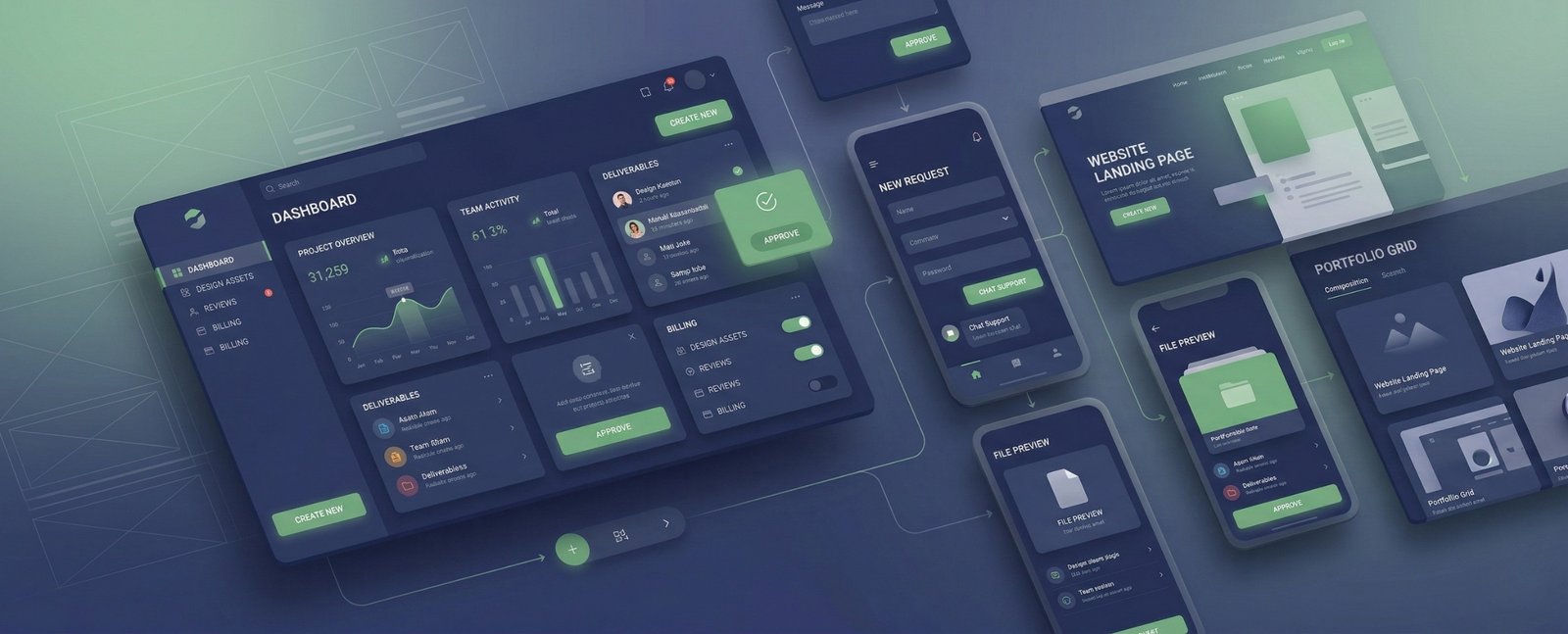 UI UX Visual Graphics